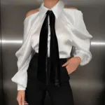 cold shoulder blouse