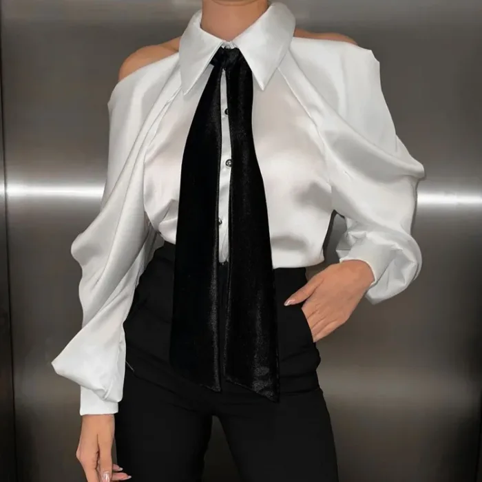 cold shoulder blouse