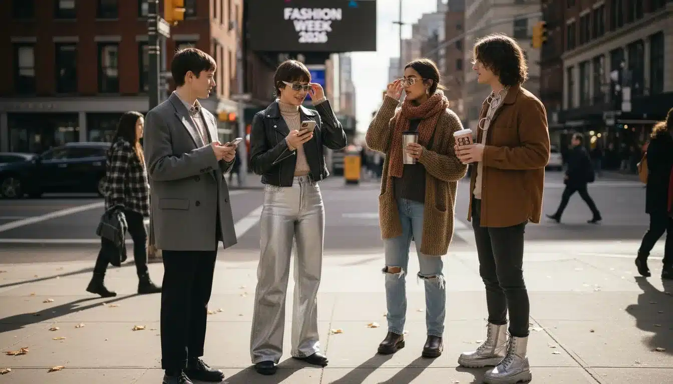 Group displays 2026 street style trends