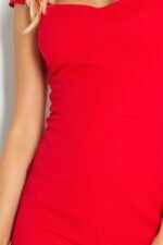 Dress with sleeves - Red 118-2-5