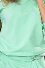 189-1 Sports dress with neckline at the back - mint-6