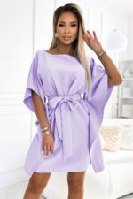 287-29 SOFIA Butterfly dress - bright heather-4