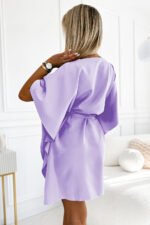 287-29 SOFIA Butterfly dress - bright heather-2