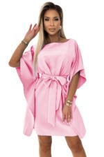 287-30 SOFIA Butterfly dress - pastel pink-6