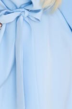 287-43 SOFIA Butterfly-style dress with a tie waist - light blue-5