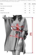 287-13 SOFIA Butterfly dress - KHAKI-9