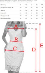 316-3 Lace dress with neckline - green-8