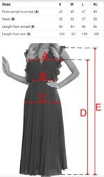 381-2 LINDA - chiffon dress with lace neckline - green-9
