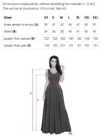 411-1 CRYSTAL long shimmering dress with a neckline - green-10