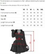 479-14 NINA Dress with a wrap neckline, sleeves and a belt - vivid fuchsia-7
