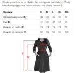 574-4 IVANA Comfortable trapeze dress with a neckline and long sleeve - navy blue-8