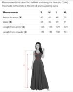 633-6 AURELIA Long dress with a leg slit and square neckline - burgundy-15