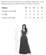 641-2 VIVIENNE corset flared midi dress for special occasions - beige-8