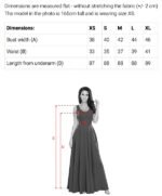 641-3 VIVIENNE Corset Flared Midi Dress with Belt - Pastel Yellow-15