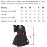 657-2 Elegant midi dress with wrap neckline and tulle sleeves - beige-9