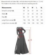 663-4 ELARA Corset-style maxi dress with a slit and back tie - chocolate brown-14