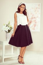266-2 Midi skirt with pockets - black-3