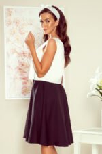266-2 Midi skirt with pockets - black-4