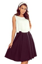 266-2 Midi skirt with pockets - black-6
